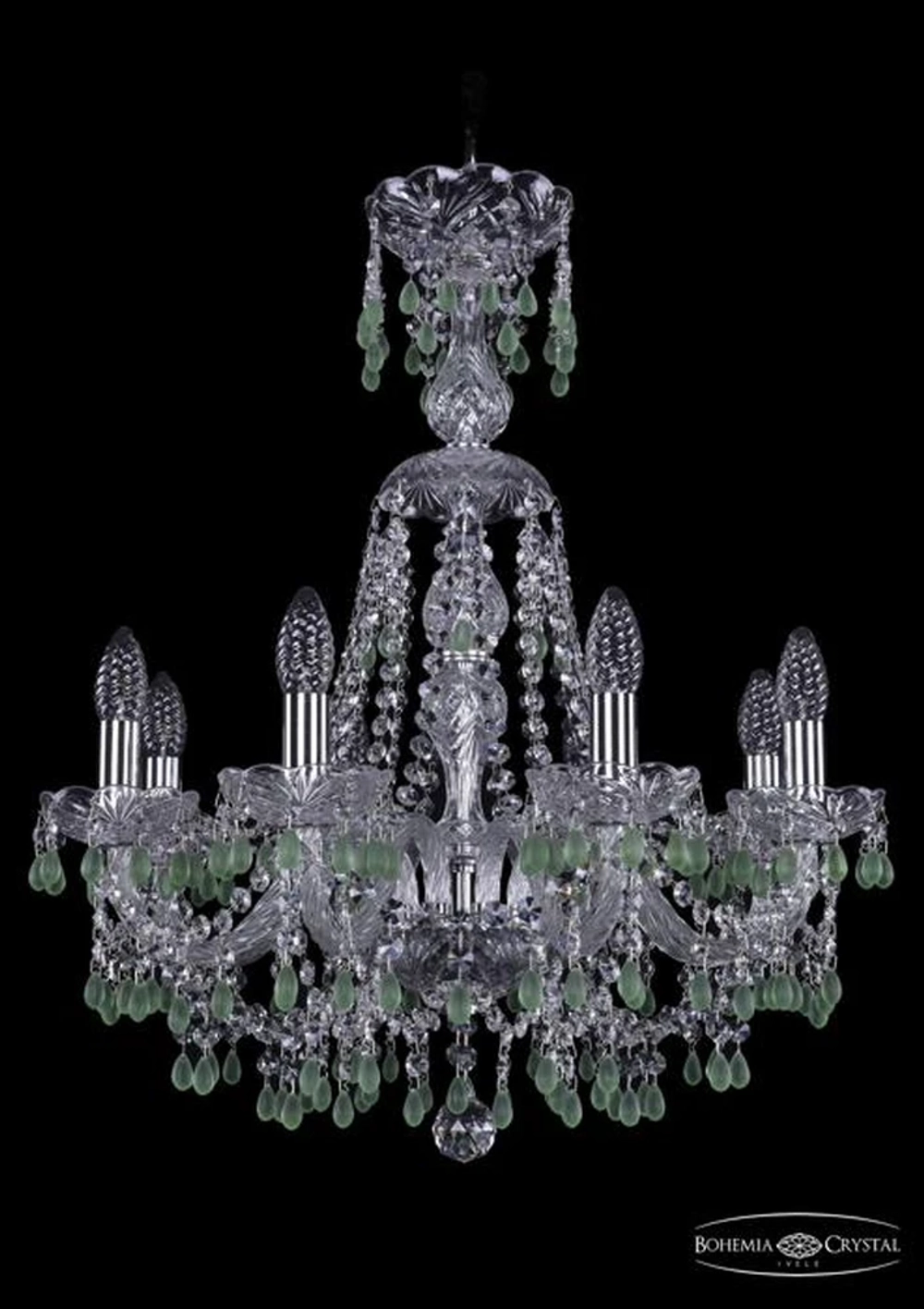 Подвесная люстра Bohemia Ivele 1410/8/195/XL-66/Ni/V5001