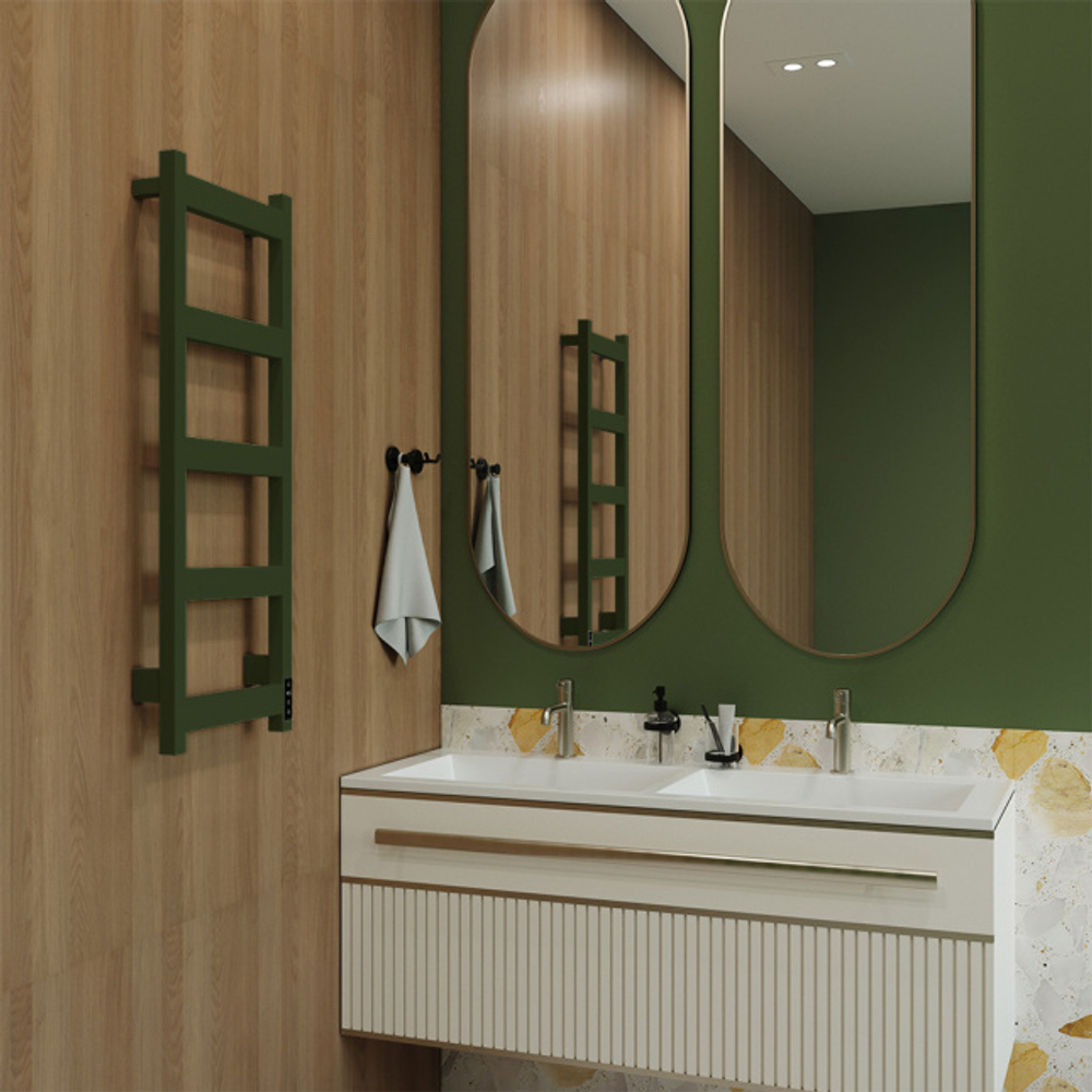 Полотенцесушитель Enkel 1310 -7 секций - 430 мм, бок низ право