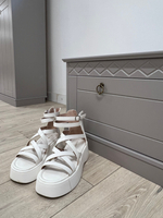 Банкетка Индра из МДФ, серая