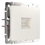 Розетка Ethernet RJ-45 (перламутровый рифленый) W1181013