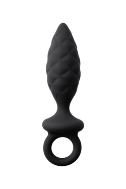 Анальная пробка Erotist Strob M - size, силикон,черная, 13,5 см
