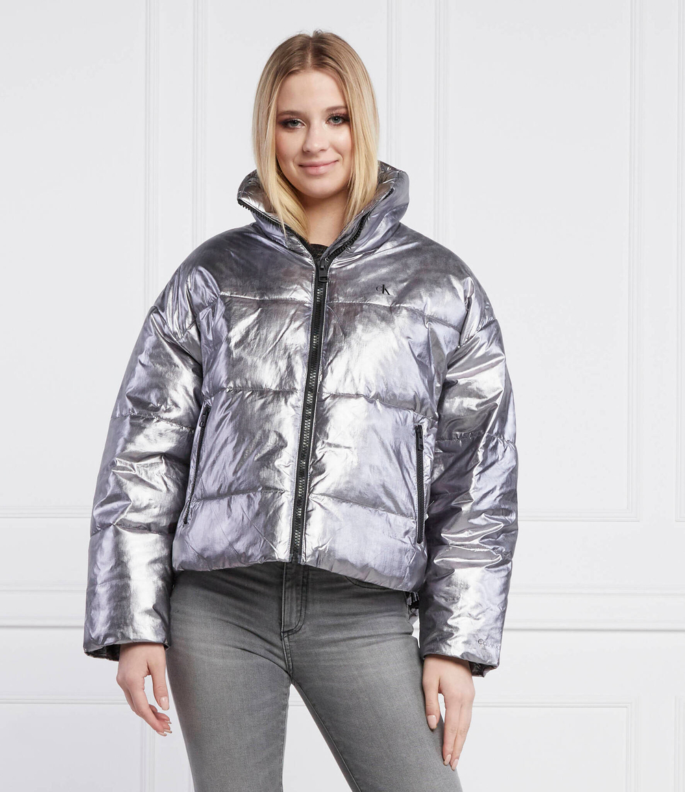 куртка CALVIN KLEIN JEANS - серебряный(J20J217697)