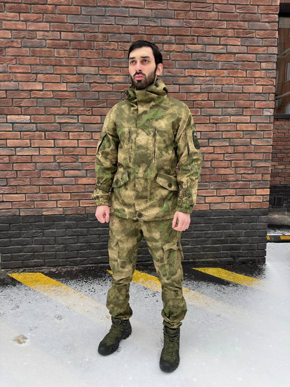 Костюм горка 6 флис / осень-зима / мох