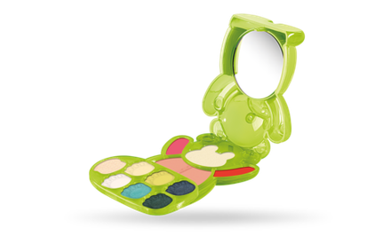 Pupa Шкатулка для макияжа Happy Bear, тон №006, Синие и зеленые оттенки, 11,1 гр