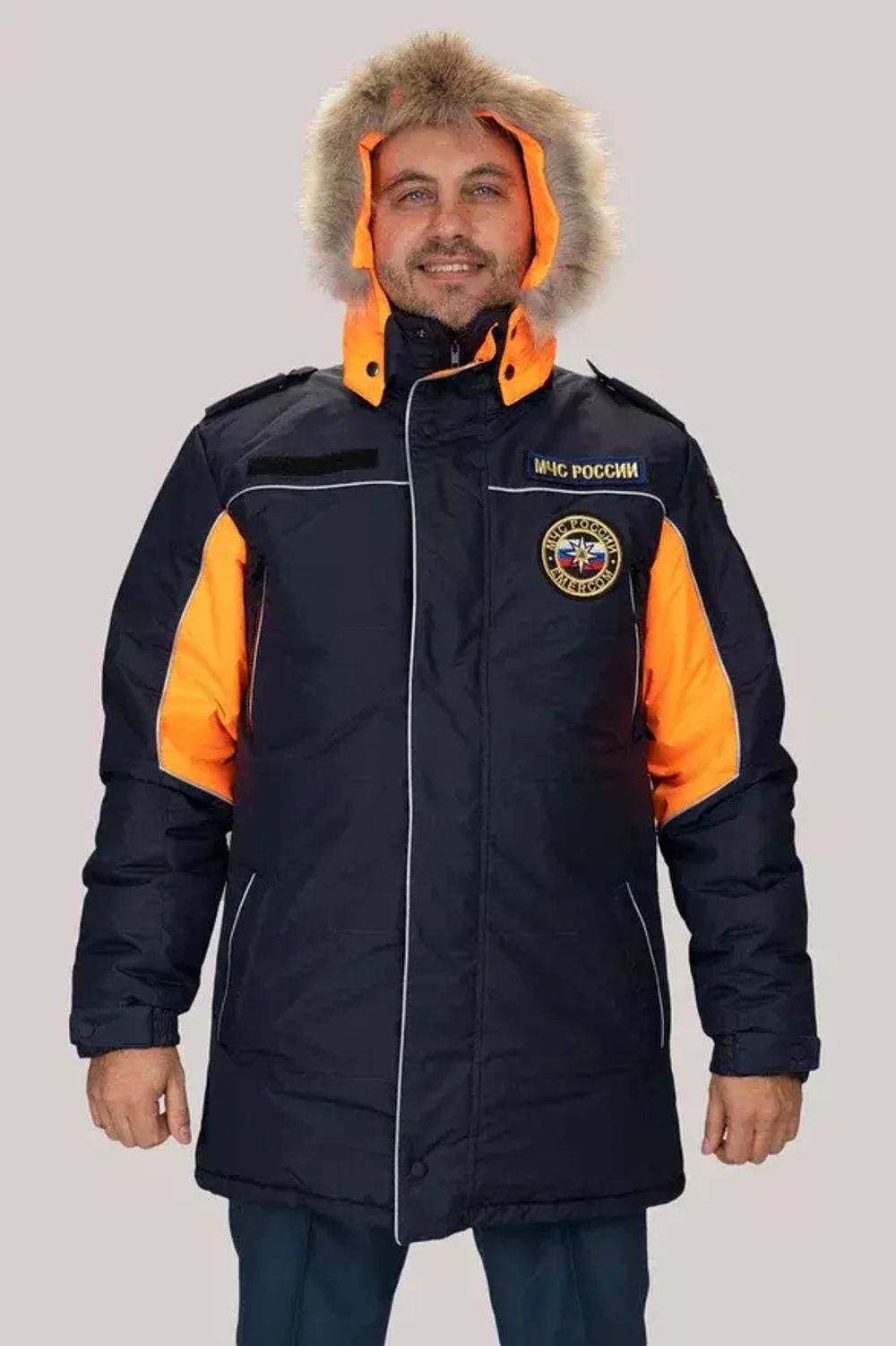 Куртка мужская зимняя МЧС АЛЯСКА