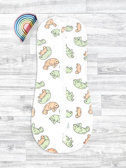 Пелёнка-кокон Mjölk Ламантины