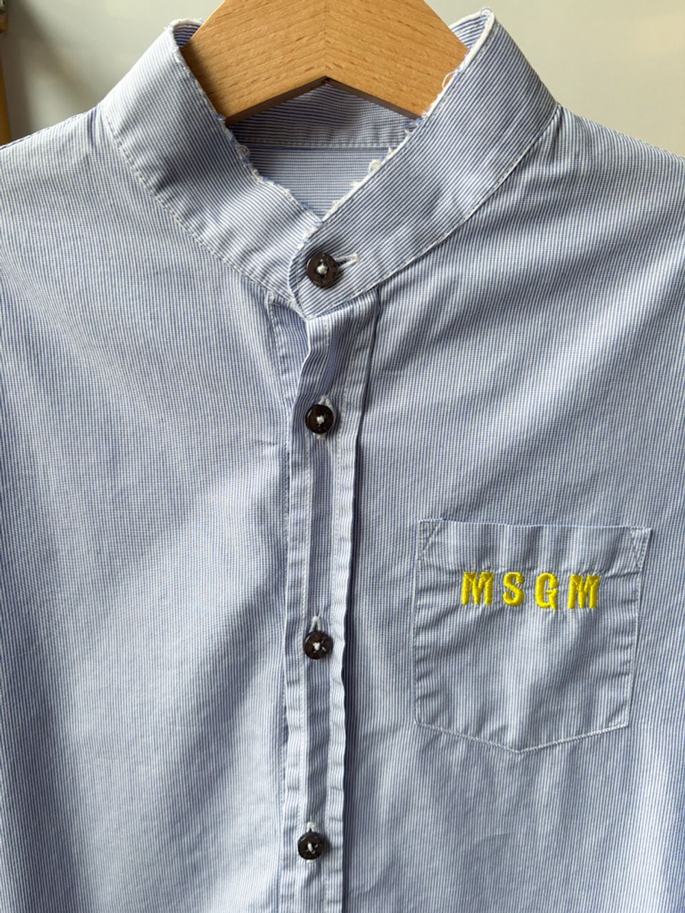 Хлопковая рубашка MSGM, 140