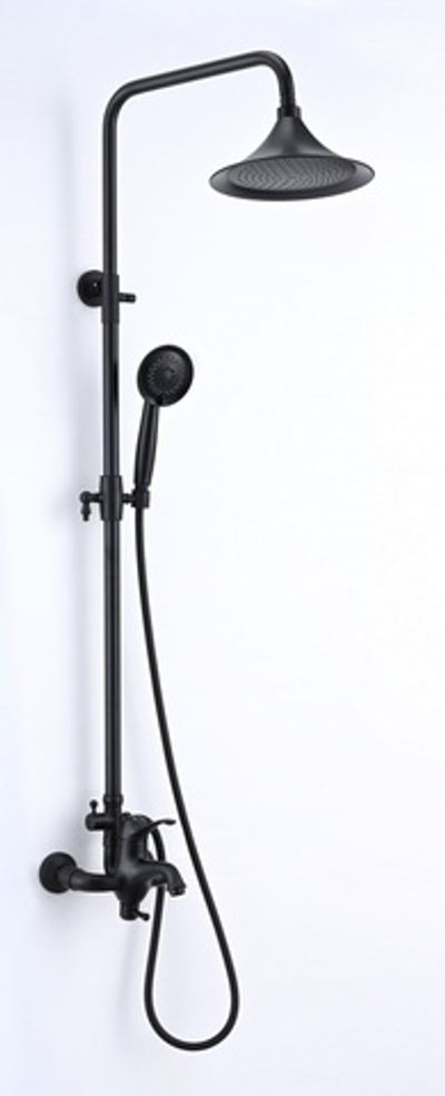 413562-C Душевая система (ЧЕРНЫЙ) ViEiR (4/1шт)