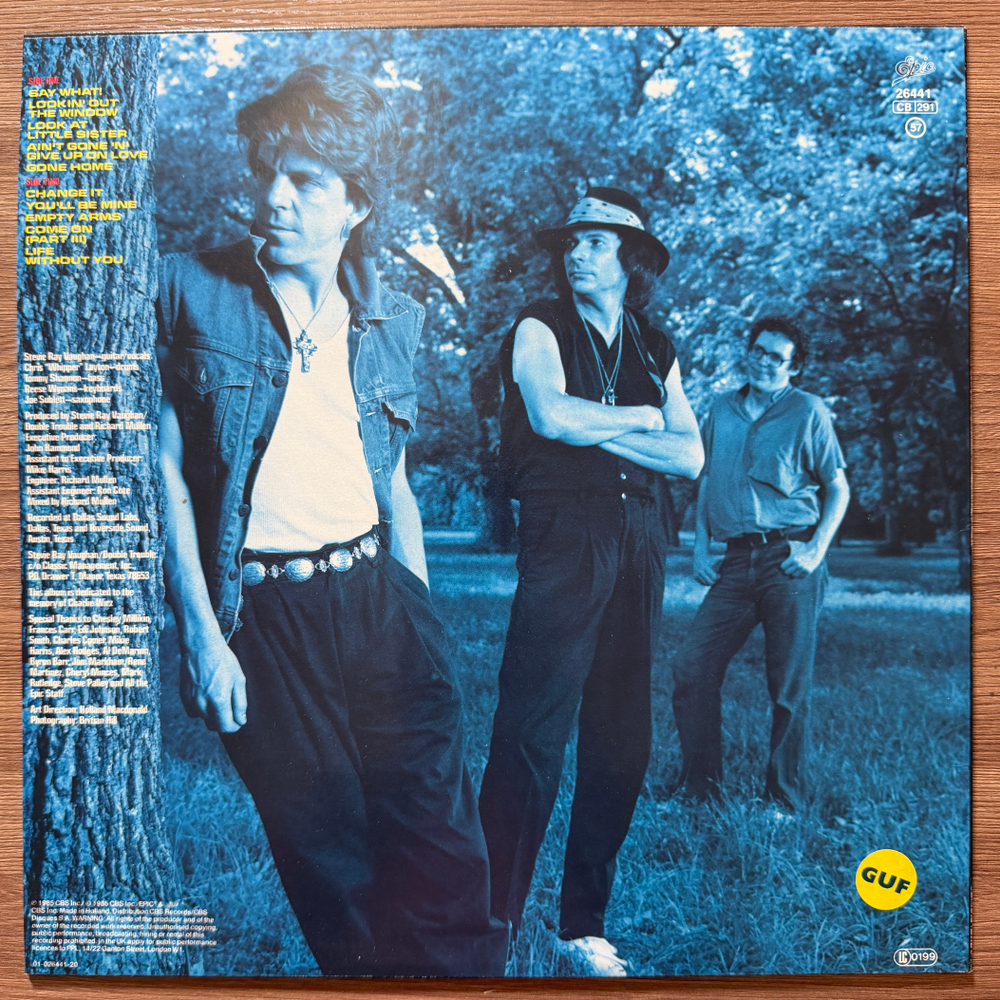Stevie Ray Vaughan And Double Trouble - Soul To Soul (Голландия 1985г.)