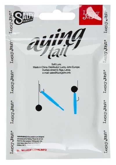 Черви съедоб. искусст. LJ  Salt Water AYING TAIL 2.0in (05,00)/S30 12шт.