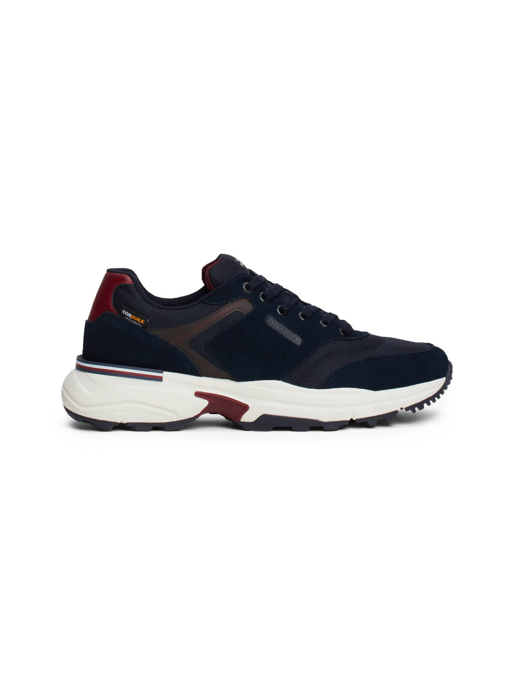 Кожаные кроссовки Tommy Hilfiger - темно-синий(FM0FM05221)