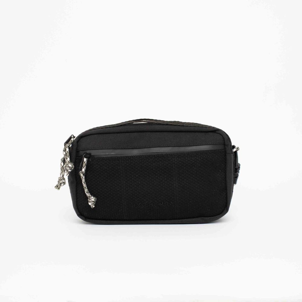 Сумка Якорь Таблетка черное кимоно / черный нейлон 1000