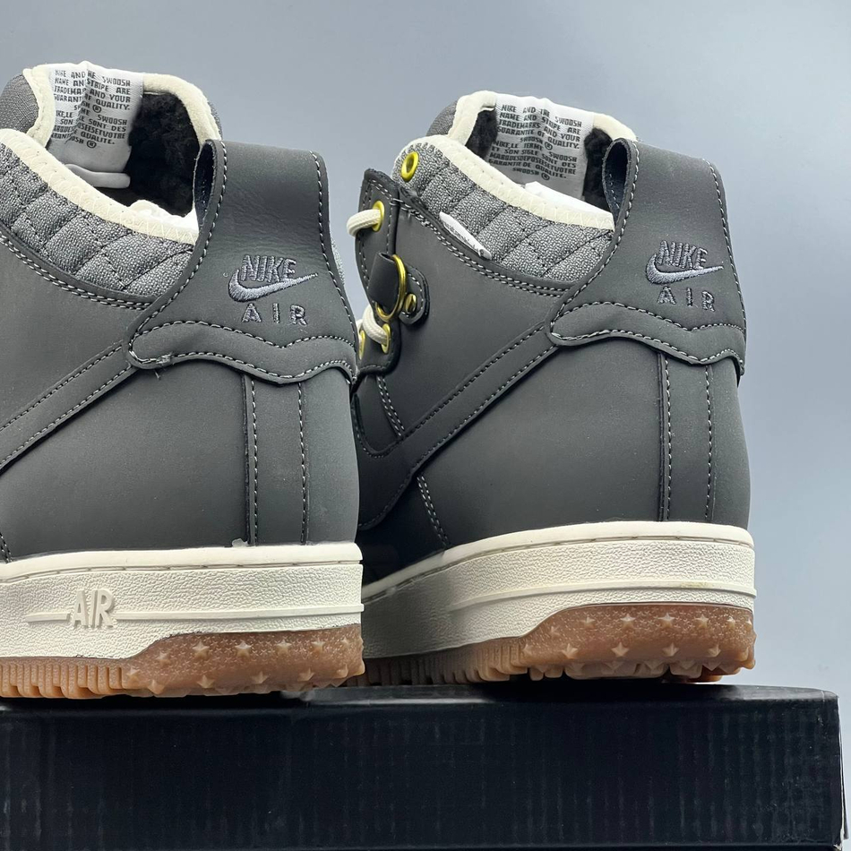 Кроссовки Nike Air Force 1 на меху #368 (сер.)