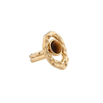 Кольцо двойное Possebon Tiger Eye 18 мм K7158.15/17.8 BR/G