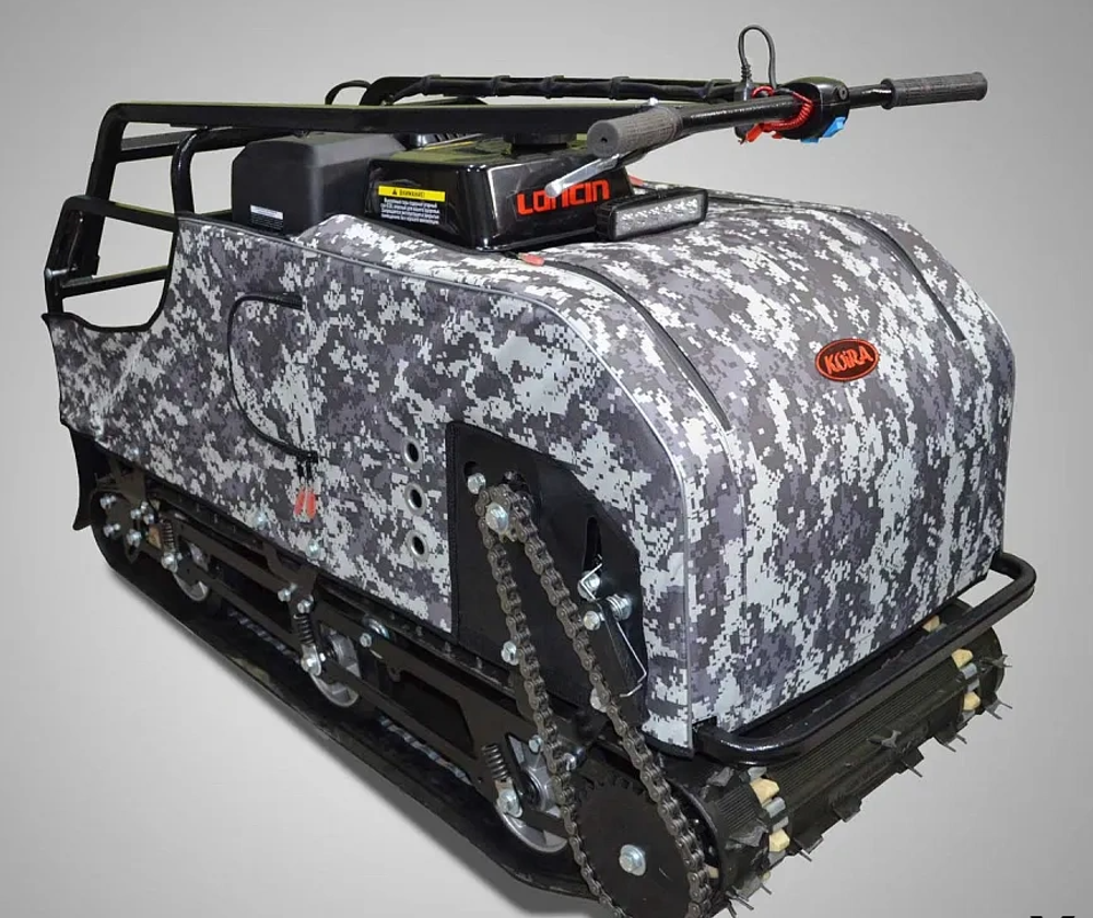 Мотобуксировщик "Богатырь" 15ER (электростартер, реверс-редуктор)