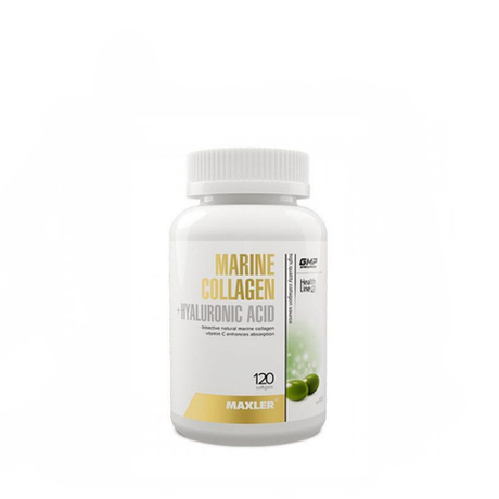 Marine Collagen Hyaluronic Acid Complex 120 softgels (Maxler)