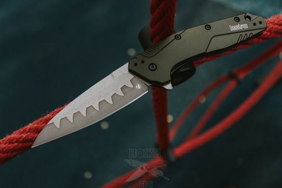 Складной нож KERSHAW Dividend 1812OLCB c клинком из стали CPM-D2 / N690, рукоять алюминий