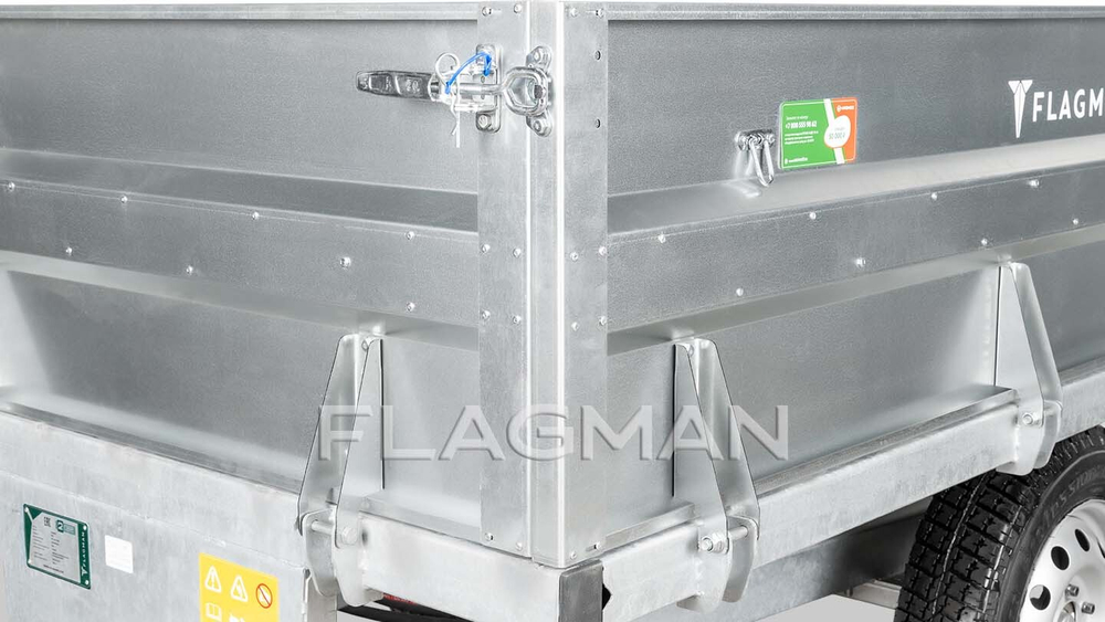 Прицеп Flagman | Флагман C/ПТТ — 1,5 с ПСМ к трактору (самосвальный)