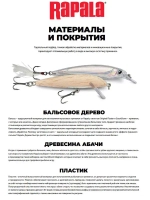 Воблер Shad Dancer 05, 5см, 8гр, цвет FT, плавающий