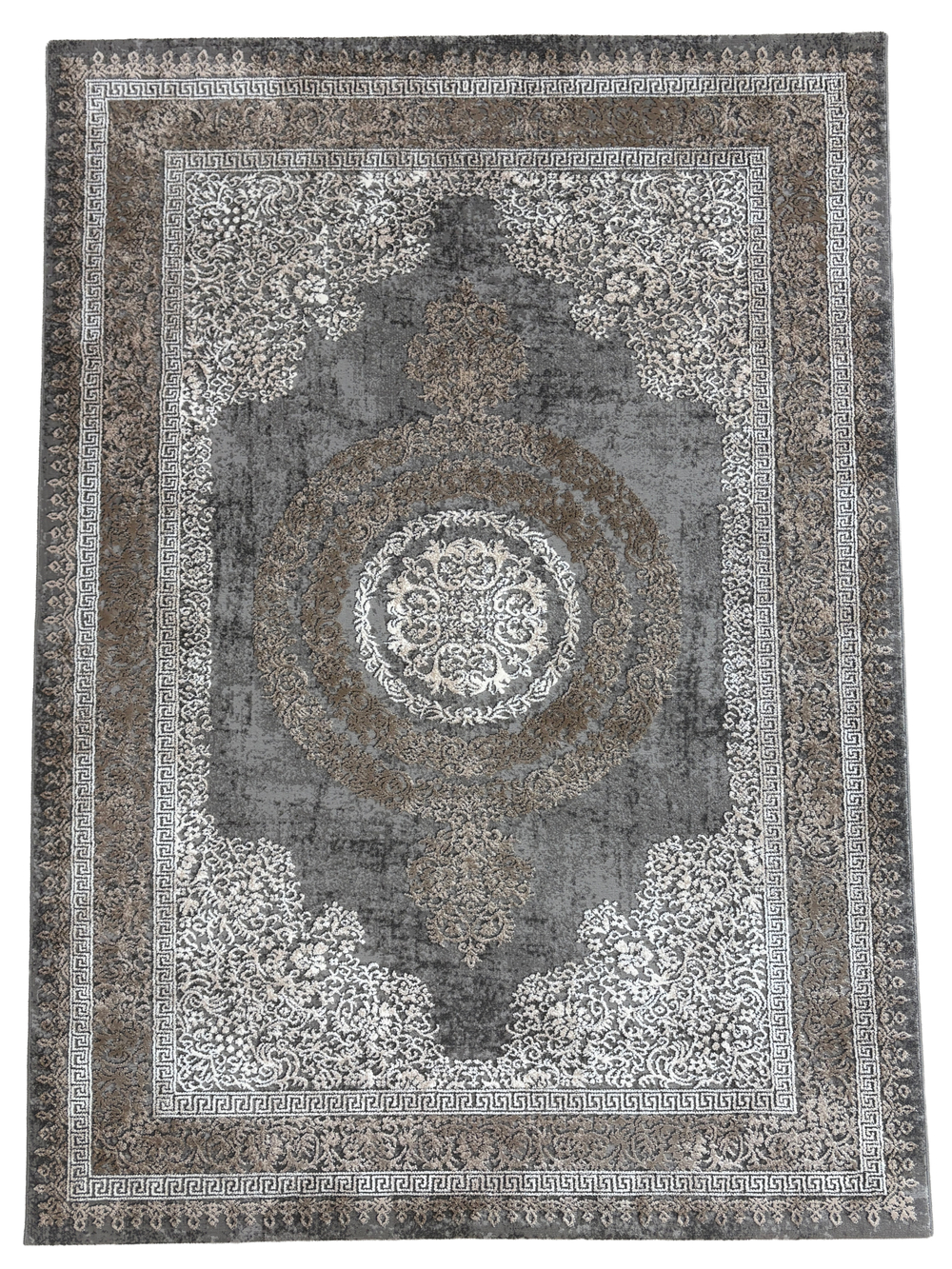 Ковер ARMINA 04073C GREY / BROWN Прямоугольник