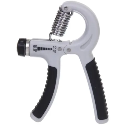 Эспандер кистевой с регуируемой нагрузкой Sportage R-1060, серый-черный