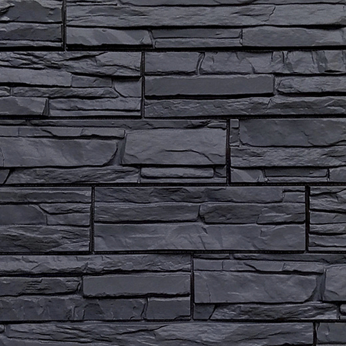 Фасадные панели Скол, асфальт Fineber (Файнбир)