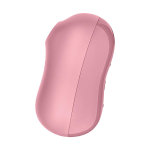 Розовый вакуум-волновой вибростимулятор 8,6см Satisfyer Cotton Candy