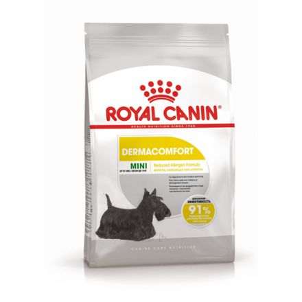 Royal Canin Mini Dermacomfort Корм сухой для взрослых собак мелких размеров 1кг