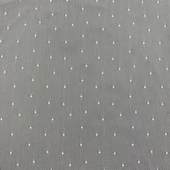 Сетка эластичная белая "мушки 2 мм", Турция