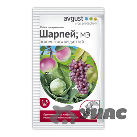 Шарпей 1.5мл (пакет) (от комп. вред)  Август