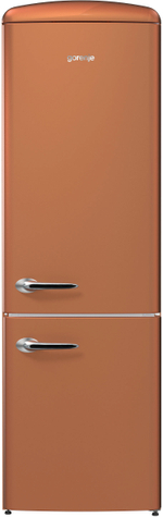 Отдельностоящий двухкамерный холодильник Gorenje ORK192CR