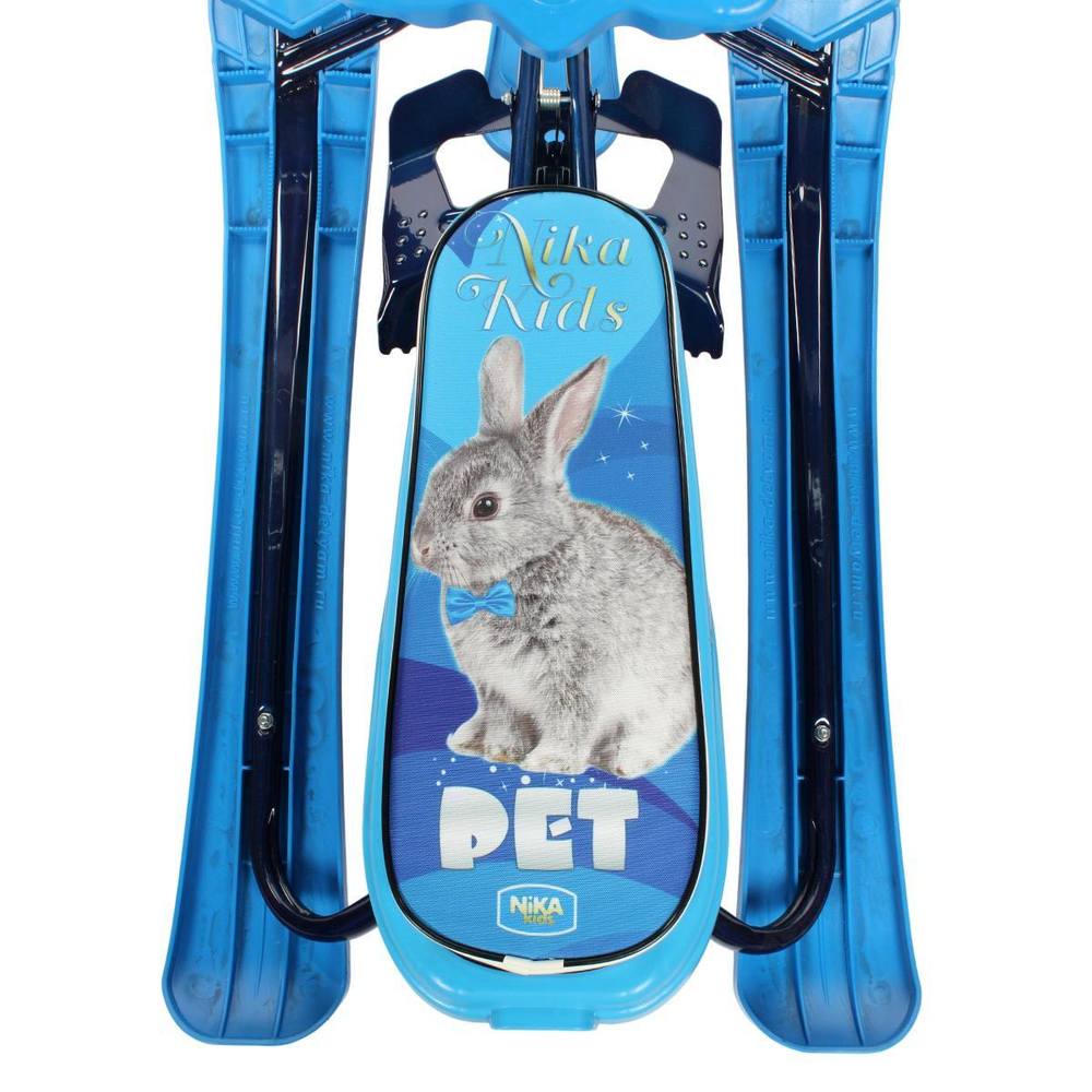 Снегокат "Ника-кросс", Кролик (синий кролик)