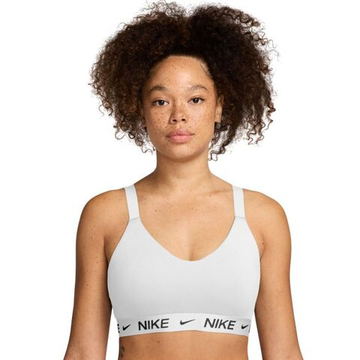 Теннисный бюстгальтер Nike Indy Medium Support Padded Adjustable Sports - white