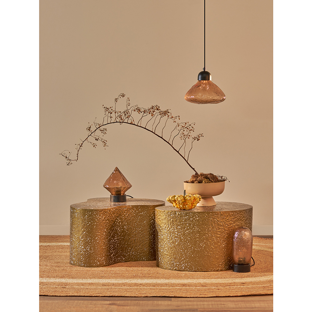 Набор из 2-х столиков Bergenson Bjorn Grannis, золотистые