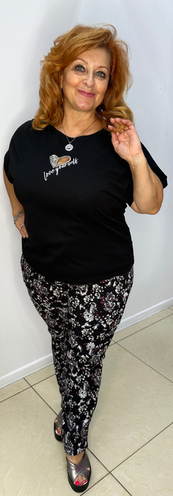 Узкие немецкие цветные брюки из вискозы