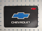 Chevrolet / Коврик на панель, синий (1 шт.)