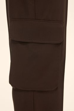 Брюки карго (Classy & Sassy), шоколадные