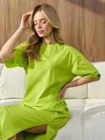 Платье Инта Виотекс ЛАЙМОВЫЙ