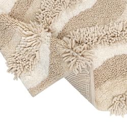 Коврик для ванной Sands бежевого цвета из коллекции Ethnic, 50x80 см