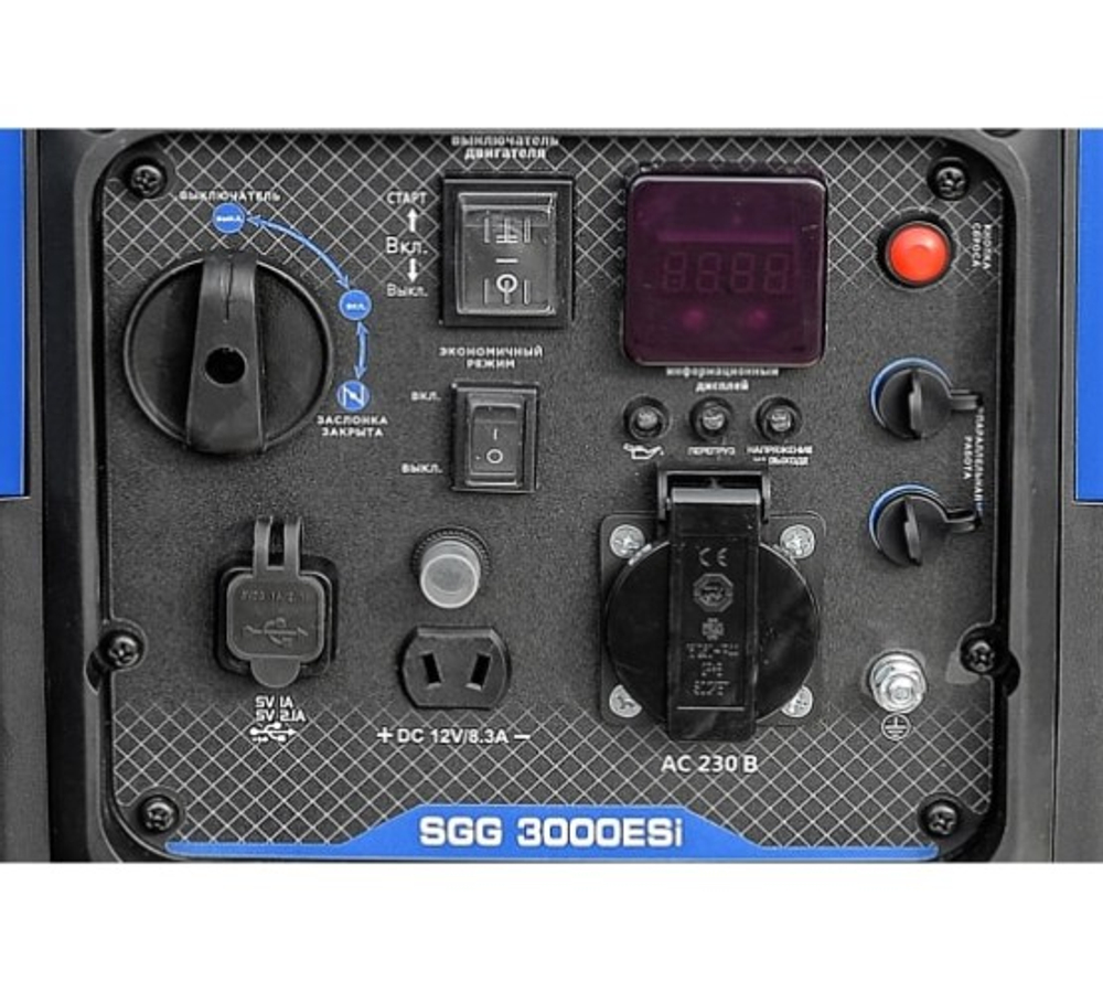 Генератор бензиновый ТСС SGG 3000ESi инверторный 060058