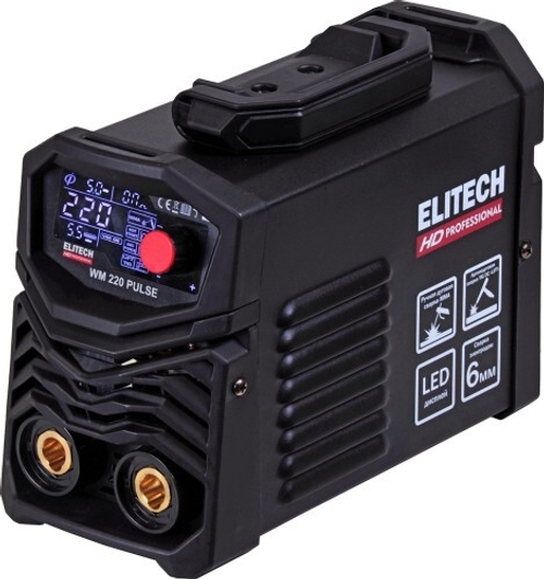 Сварочный аппарат инверторный Elitech HD WM 220 PULSE
