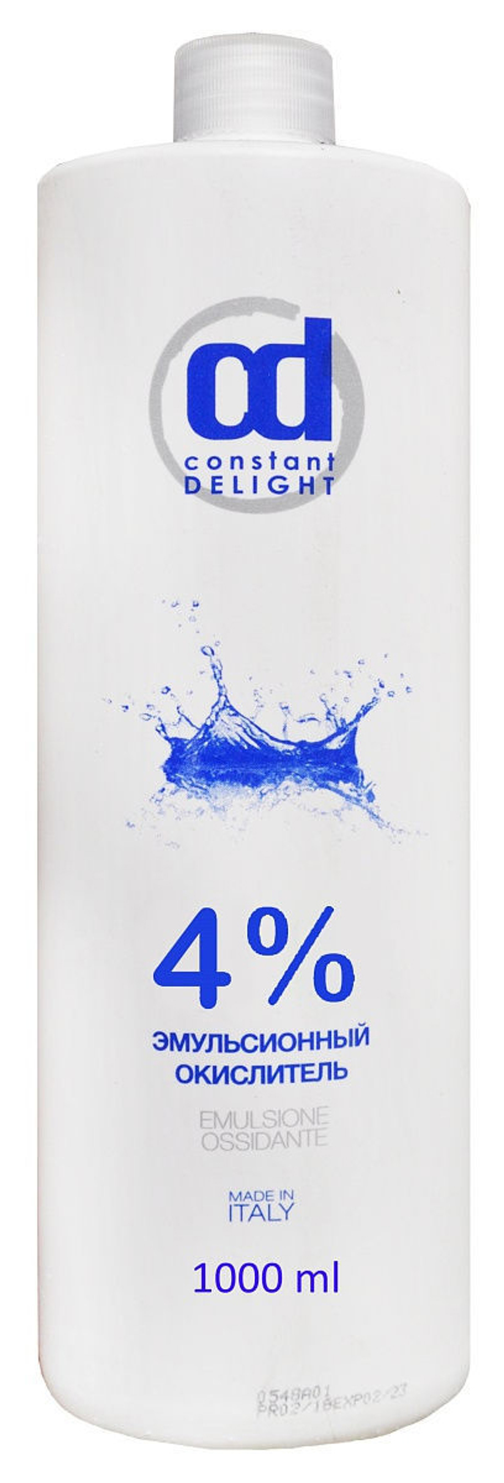 CONSTANT DELIGHT Окислитель 4%, 1000 мл