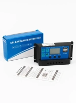 Контроллер заряда солнечной панели, батареи 20A 12/24 вольт