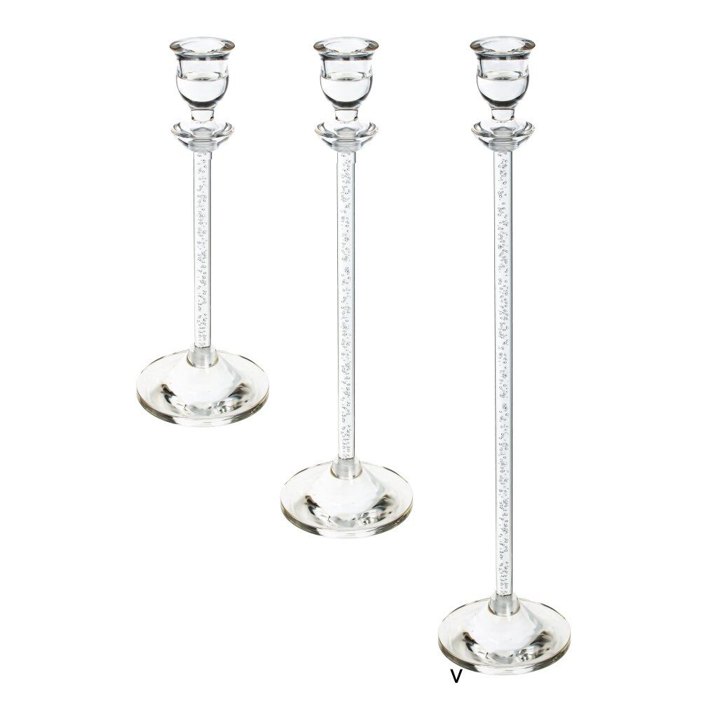 GAEM Подсвечник, L8 W8 H36 см