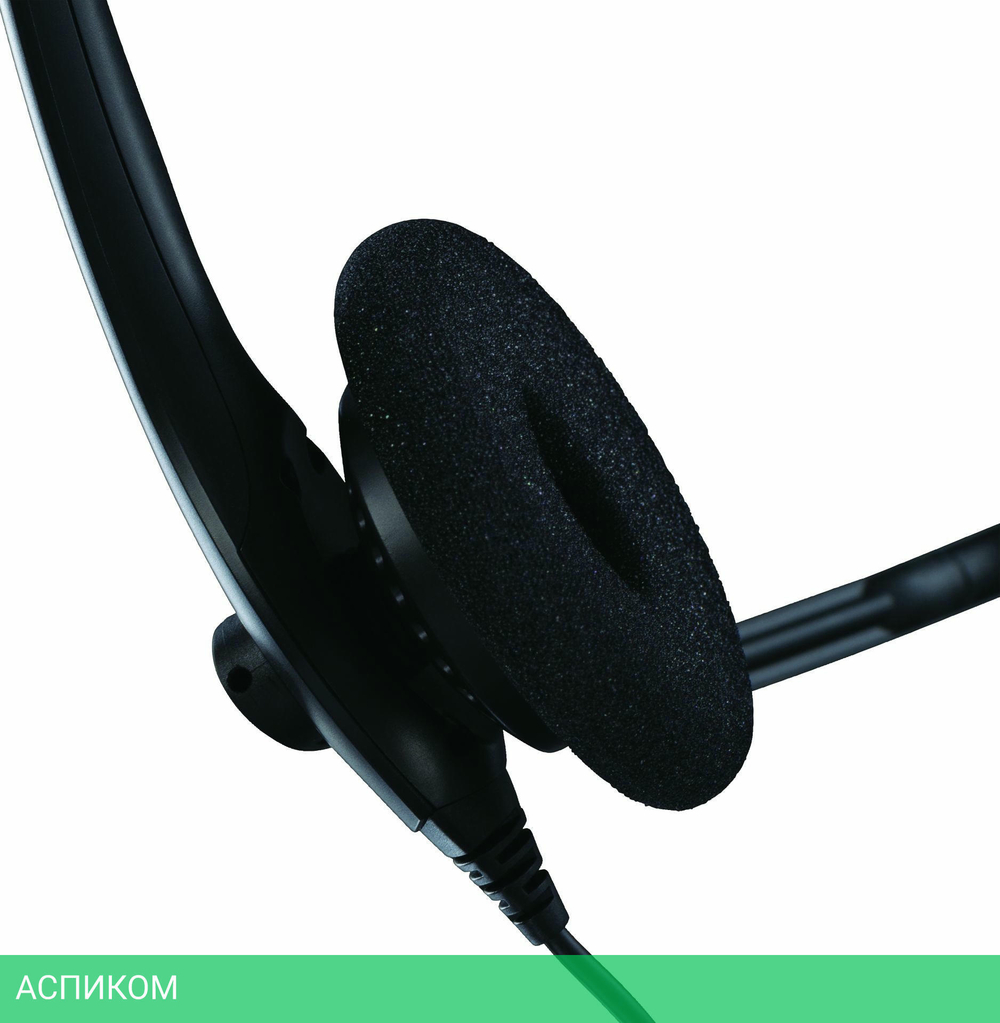 Гарнитура Jabra BIZ 1500 Duo QD черный (1519-0154)