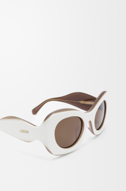 Loewe Солнцезащитные очки Sierra Butterfly, белый