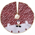 Коврик под ёлку JOLLY «Метель в лесу» d-70 см