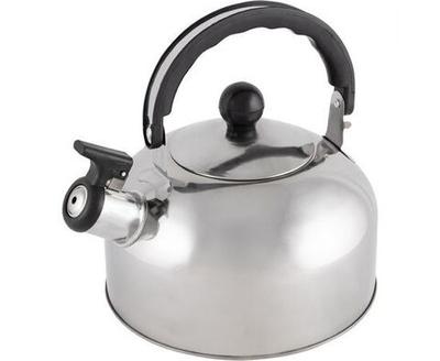 Чайник метал. со свистком (0,4мм) 3л, ручка бакелит, DJA-3033, 900058 Mallony