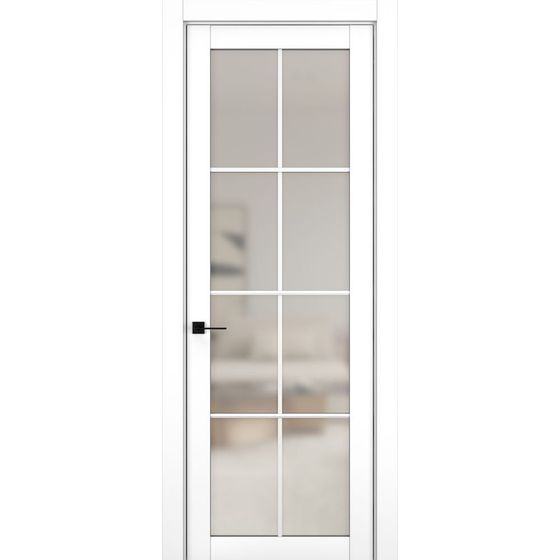 Цена на Межкомнатная дверь керамик NC 5 снежный остеклённая Купить Межкомнатная дверь керамик NC 5 снежный остеклённая