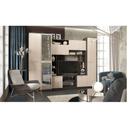 Стенка в гостиную Флора, венге